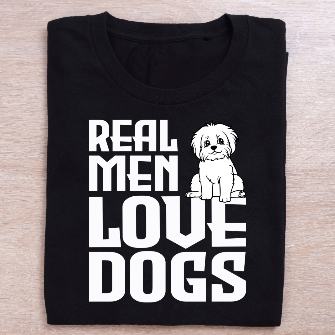 Real Men Love Dogs T-Shirt