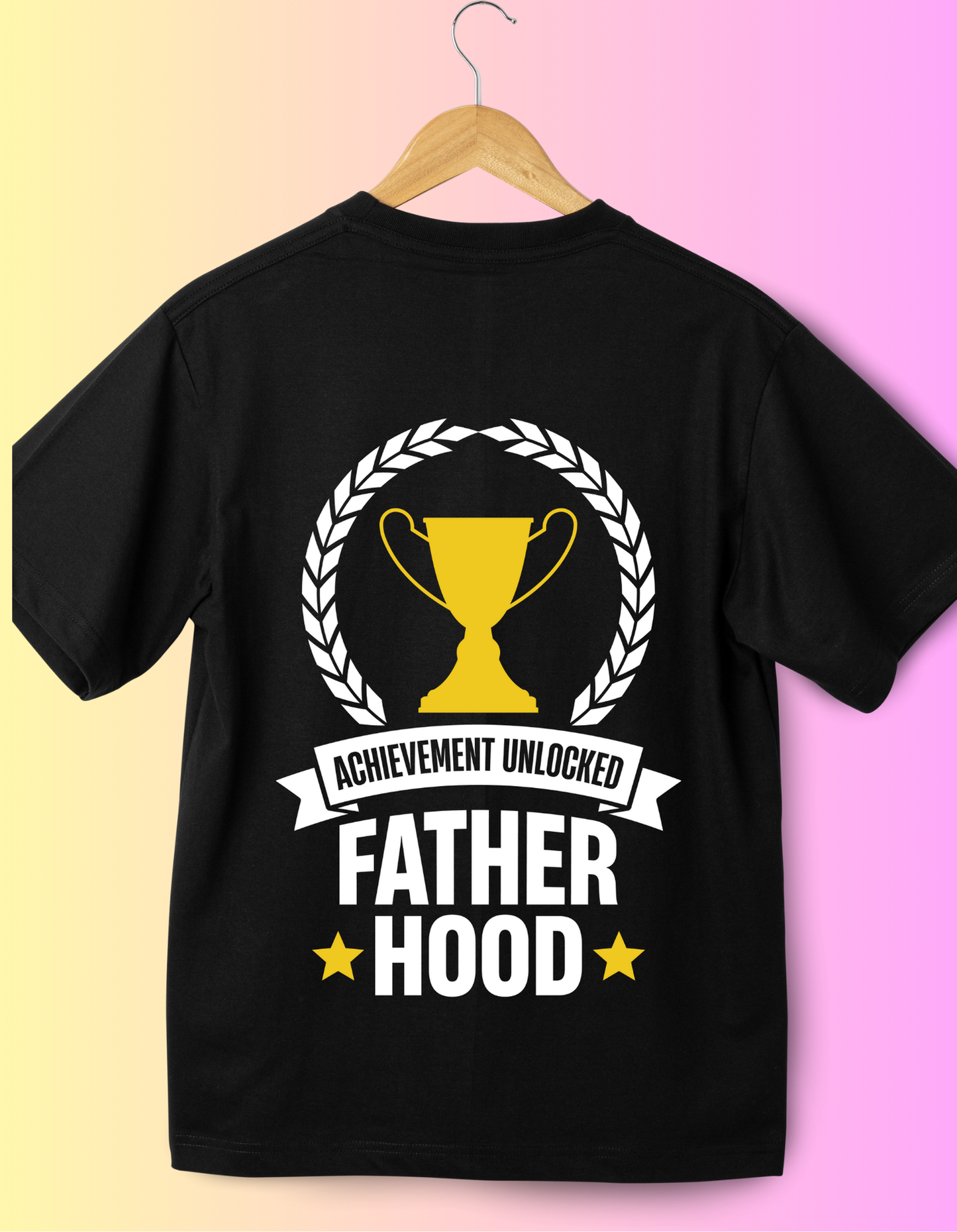 Achievement Unlocked Fatherhood T-Shirt